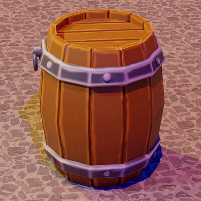 Handmade Wooden Barrel