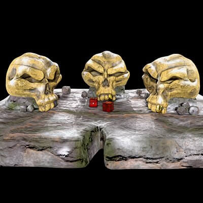 Stylized Magic Skulls