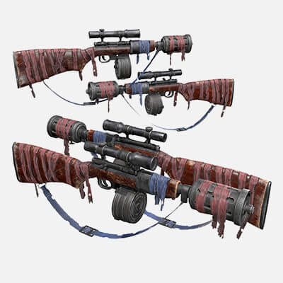 Stylized Sniper Rifle