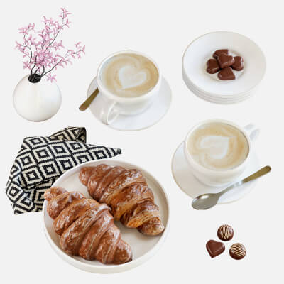 Coffee Set 01 4K PBR