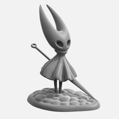 Hornet - Hollow Knight and Silksong Character 3D Print Model