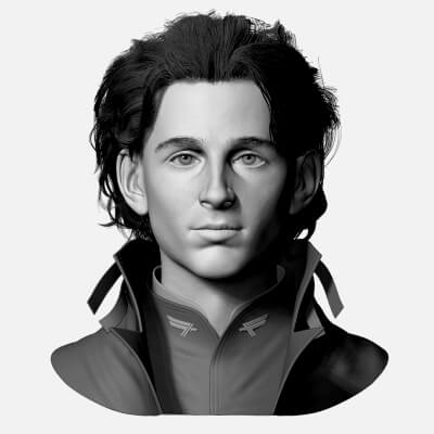 Paul Atreides Likeness Sculpt