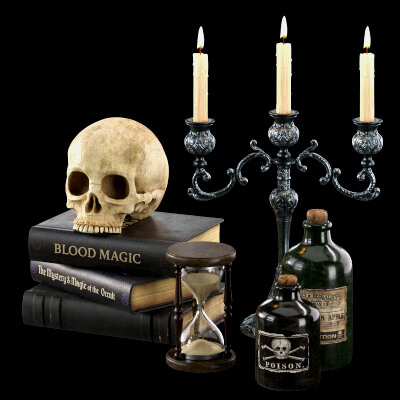 Gothic Occult Decoration Set