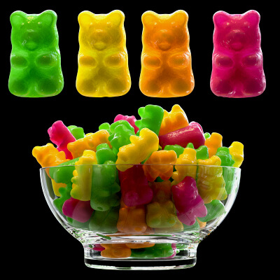 Gummy Bears in a Bowl