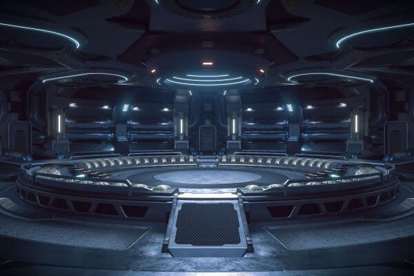 3D Models for Sci-Fi Scenes