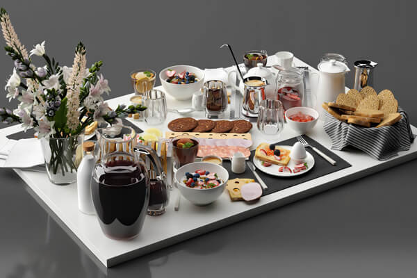 Food & Drink 3D Models
