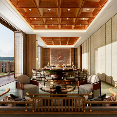 Chinese Restaurant Private Room