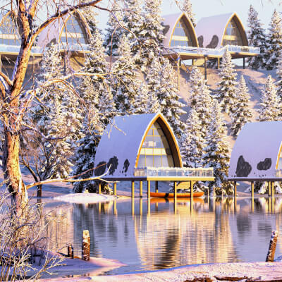Lakeside Snow Mountain Hotel