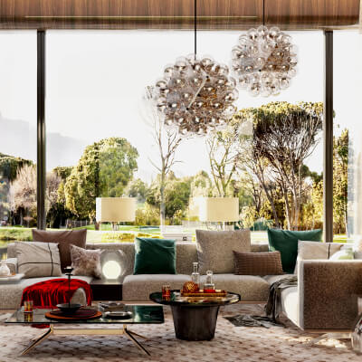 Light Luxury Living Room