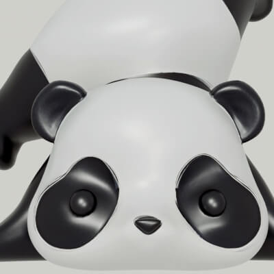 Panda Sculpture