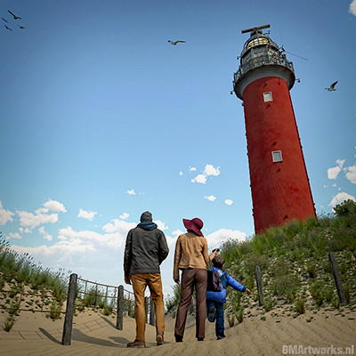 Light House The Koog Texel The Netherlands Update