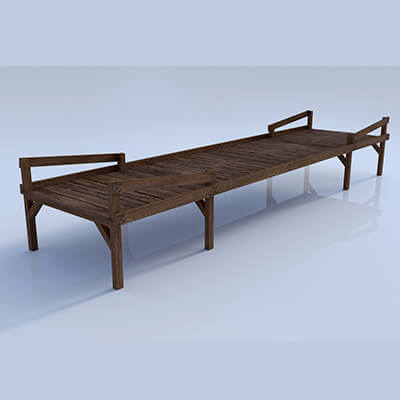 Wooden Quayside