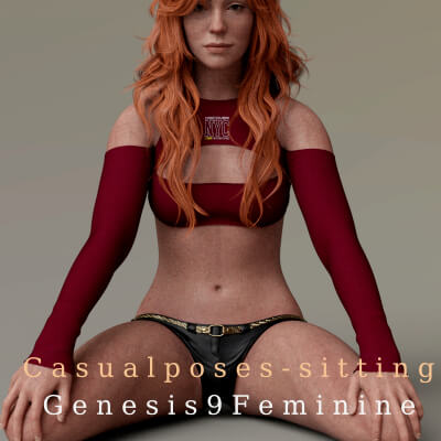 Casual Poses - Sitting Easter Gift