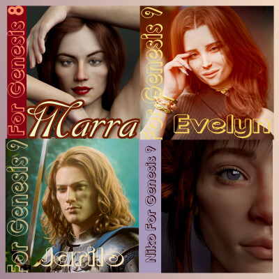 Novel Characters for G9