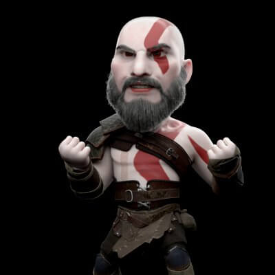 Kratos Stylized