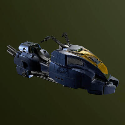 Lawmaster Motorbike Judge Dredd