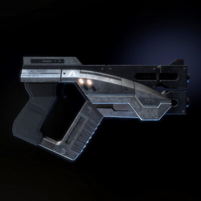 Predator Gun H1 Mass Effect