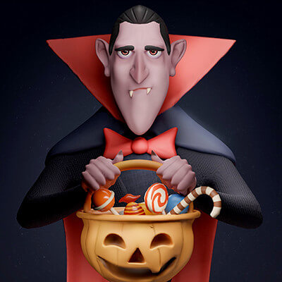 Halloween Special 4 Stylized Characters