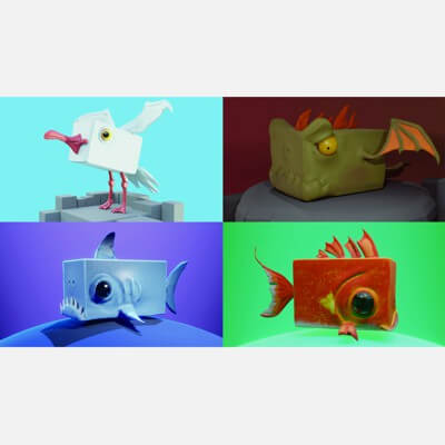 Stylized Creatures Pack