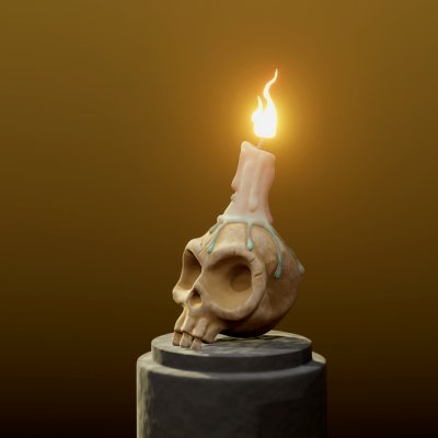 Stylized Skull Halloween Special