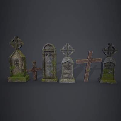 Gravestones Collection 2