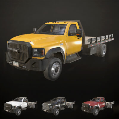 Medium Duty Truck VX400 - Flatbed