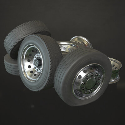 Truck Wheels Rims and Tires