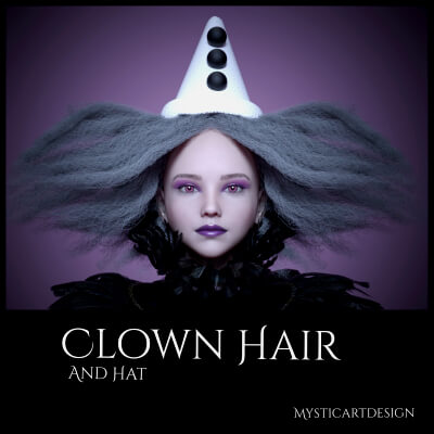 Clown Hair for G8F