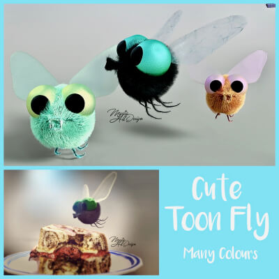 Cute Toon Fly
