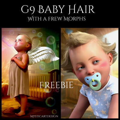 Baby Hair for Genesis 9