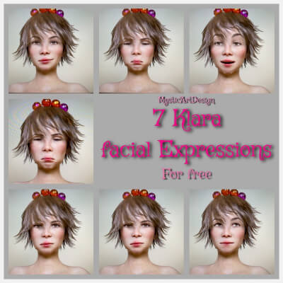 Expressions for Klara Genesis 8 Female