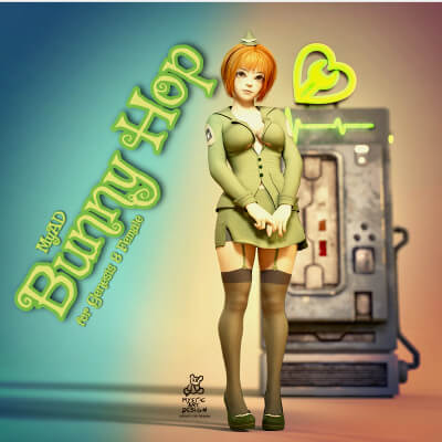 Myad Bunny Hop for Genesis 8 Female