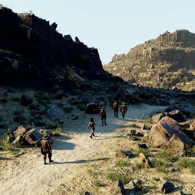 Explorers -in Blender-