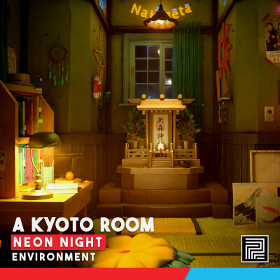 A Kyoto Room - Neon Night