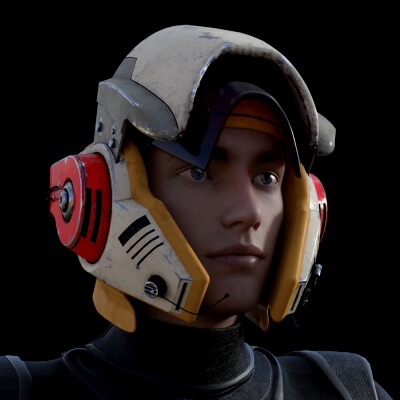 Talon V-Wing Pilot Helmet for Genesis 8