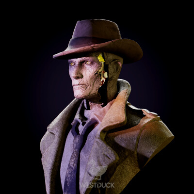 Nick Valentine - Fallout 4 Bust