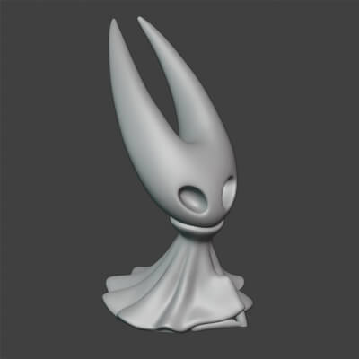 Hornet Hollow Knight Silksong Character in a Sitting Pose
