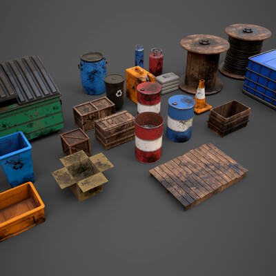 Industrial Props Collection