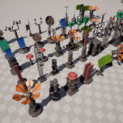 Sci-Fi Antenna Mega Collection Pack