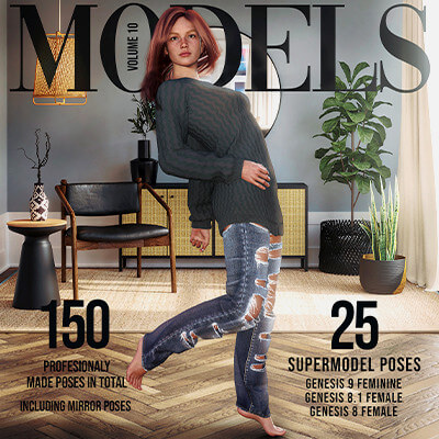 Super Model Poses Vol 10 by Axe Maker