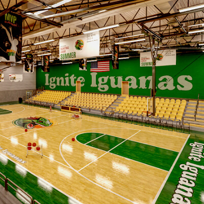 HS Basketball Gym Ignite Iguanas