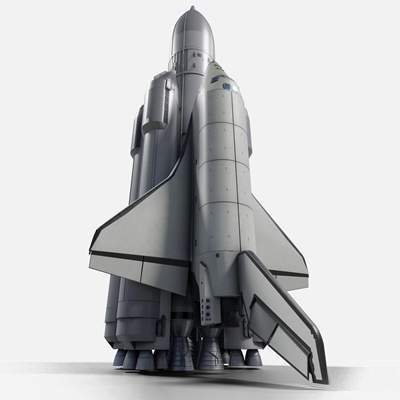 Buran Space Shuttle - Energia Rocket Launcher