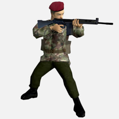 British Soldier Paratrooper II