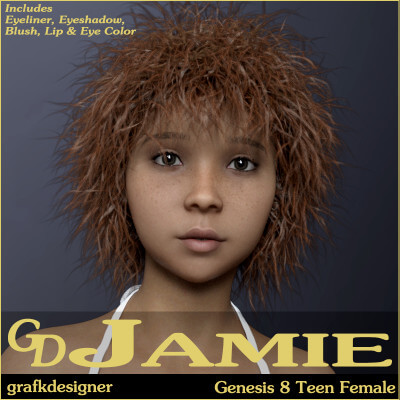 GD Jamie Teen for Genesis 8 Female
