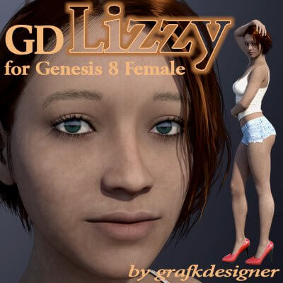 GD Lizzy for Genesis 8 Female