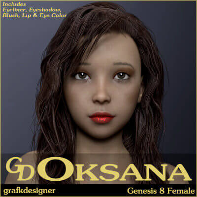 GD Oksana For Genesis 8 Female