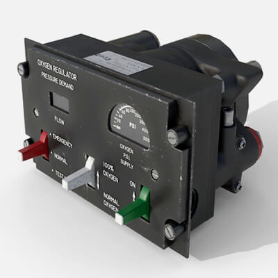Oxygen Supply Control Panel