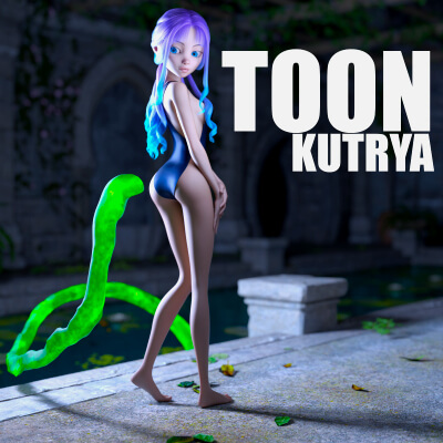 L8Eral Toons - Kutrya for Genesis 8.1