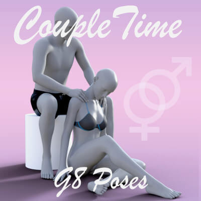 Couple Time Poses for G8F and G8M