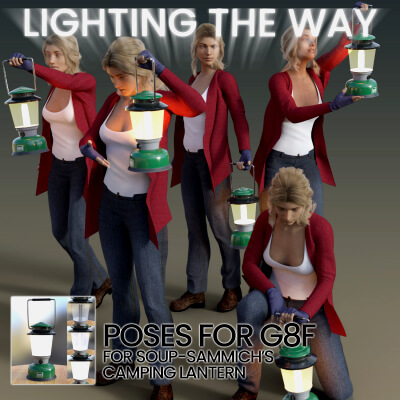 Lighting The Way Pose for G8F